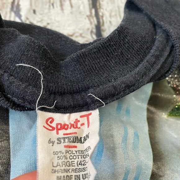 Vintage 1980s Tuxedo Funny Humor 80s Graphic Crewneck Tee Top Shirt - Picture 6 of 6